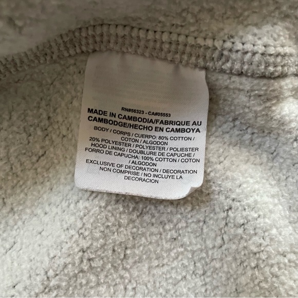 NIKE Women’s Gray Full-Zip Hoodie Sweater - Picture 5 of 6